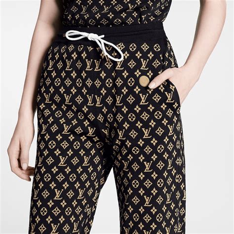 lv monogram joggers|Monogram Jacquard Jogging Pants .